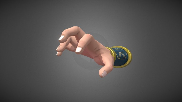 Hand of Zeus 3D Model