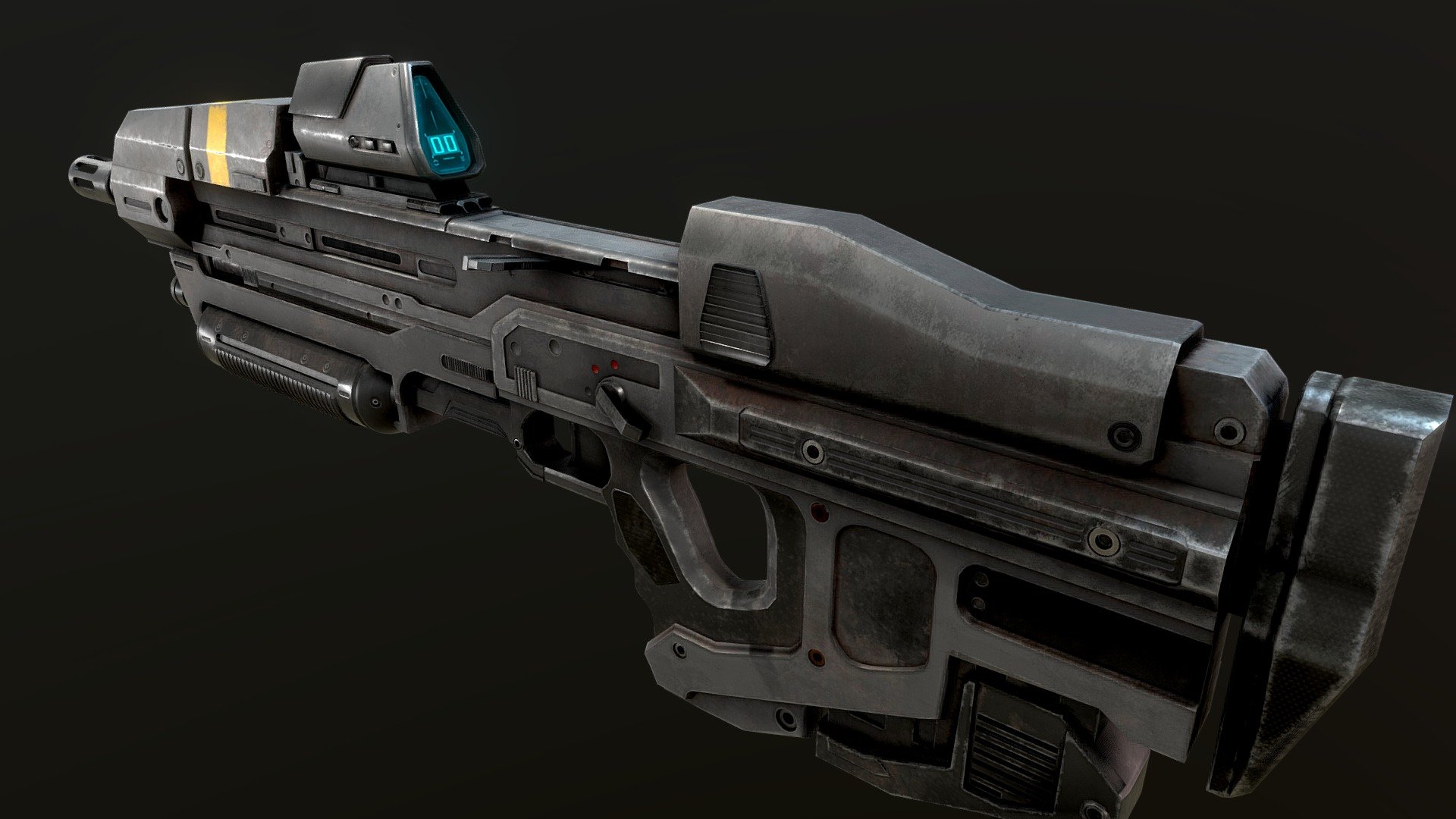 Halo UNSC Assault Rifles and Battle Rifles