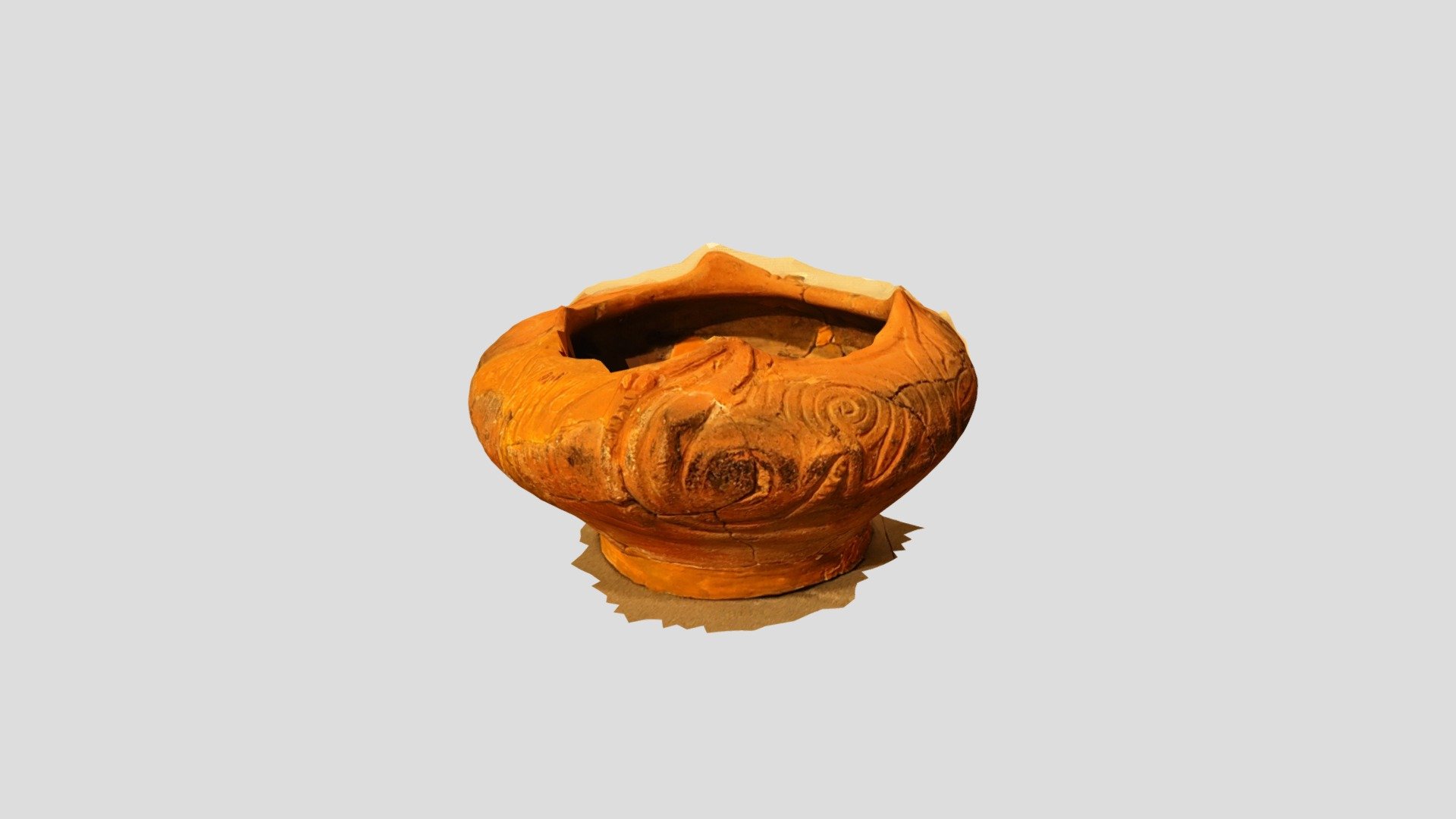 縄文土器　上8　観察記録3Dモデル