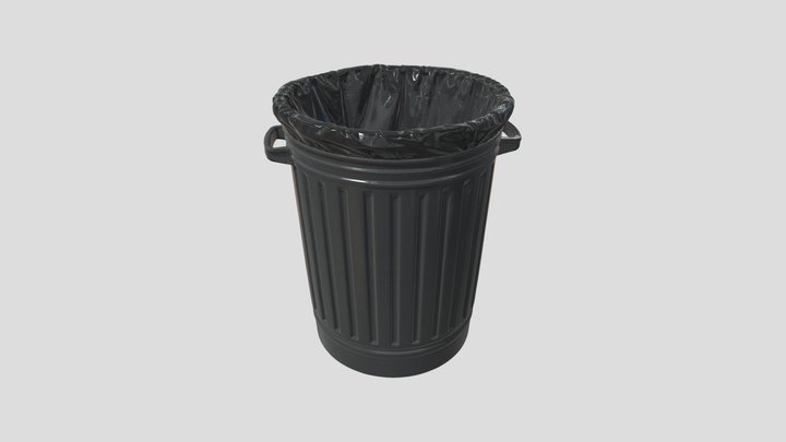 Trash can – Modello 3D gratuito STL