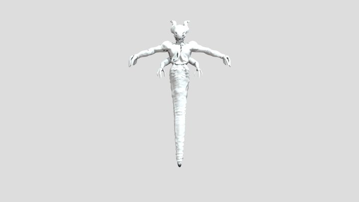 Third Model (crunchy) 3D Model