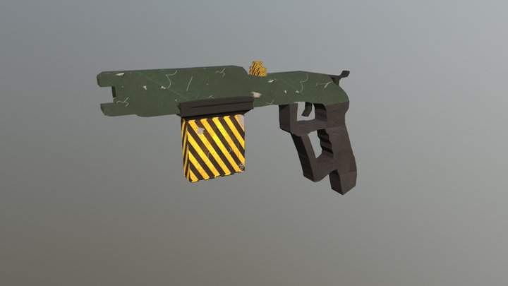 Shotgun Finished2 3D Model
