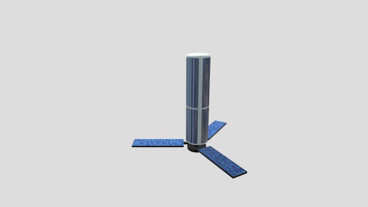 Space Station 01 3D Model