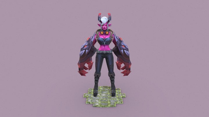 Demon Vi 3D Model
