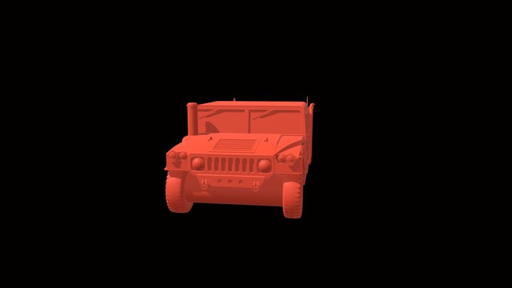 Hummer B010664 3d model file for 3d printer 3D Model
