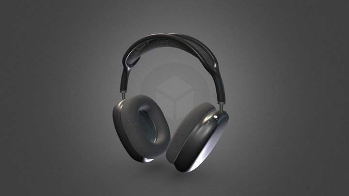 AirPods Max 3D Model