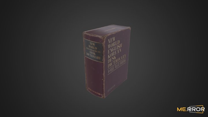 [Game-Ready] Book5 3D Model