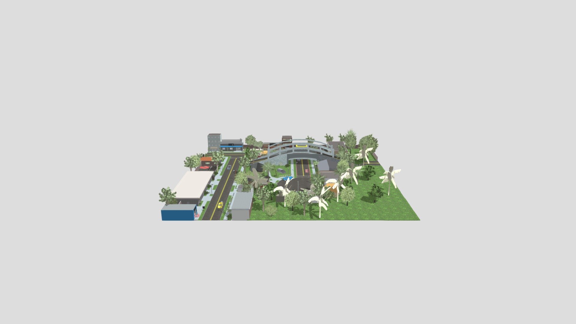 GTA San Andreas Map | 3D model