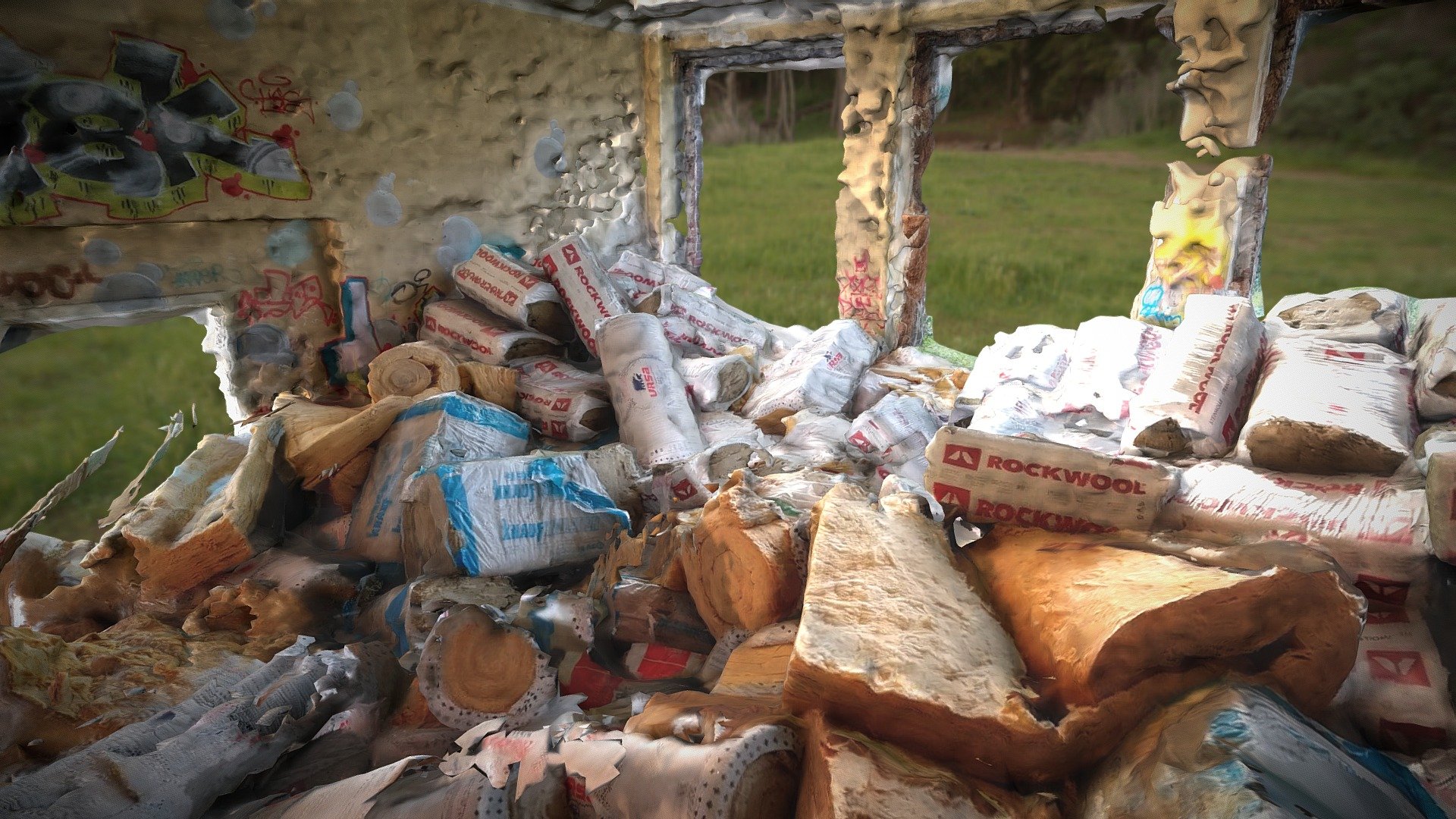Abandonned Insulation Supply