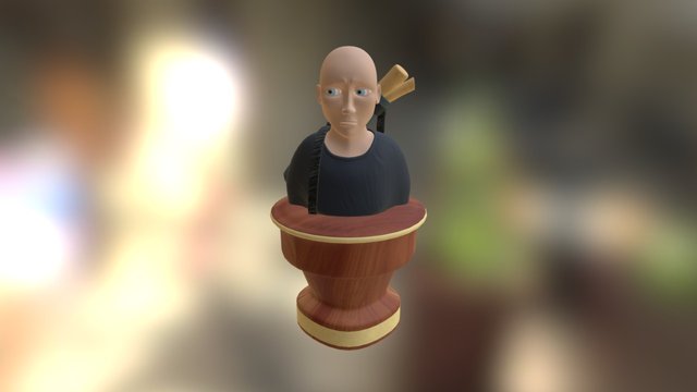 Sad Guy 3D Model