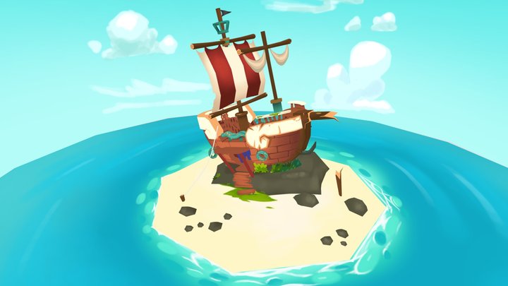 Boat 3D Model