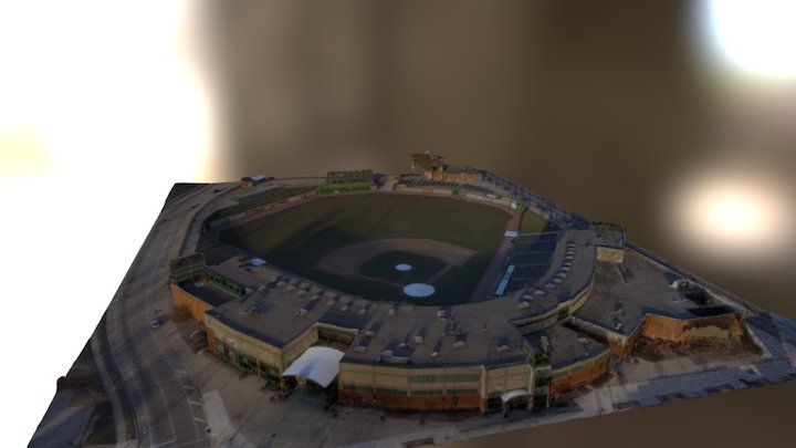 Baseball Field 3D Model