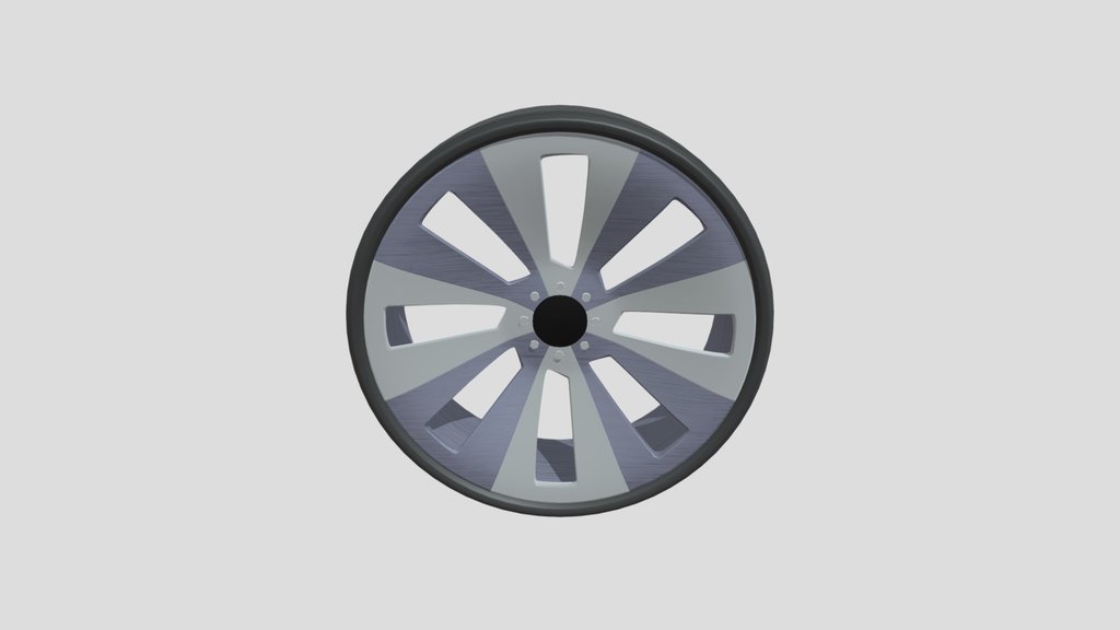 Sports Car Wheel 1