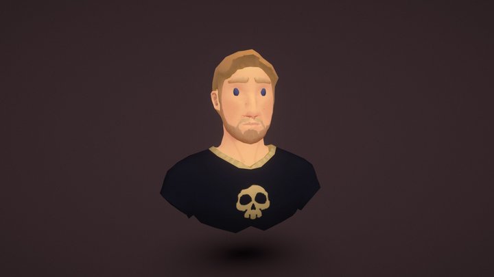 Self Portrait Bust 3D Model