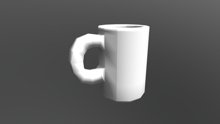 Coffee Mug- Small Object 3D Model