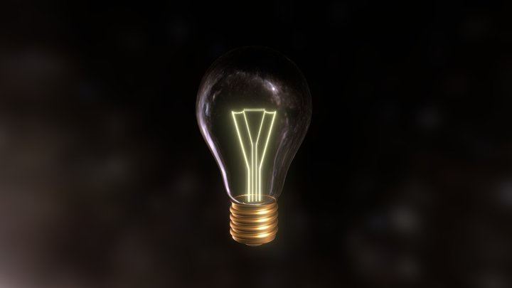 Żarówka 3D Model
