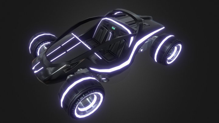 Light Runner V2 | Tron Evolution: Battle Grids – Free 3D Model STL