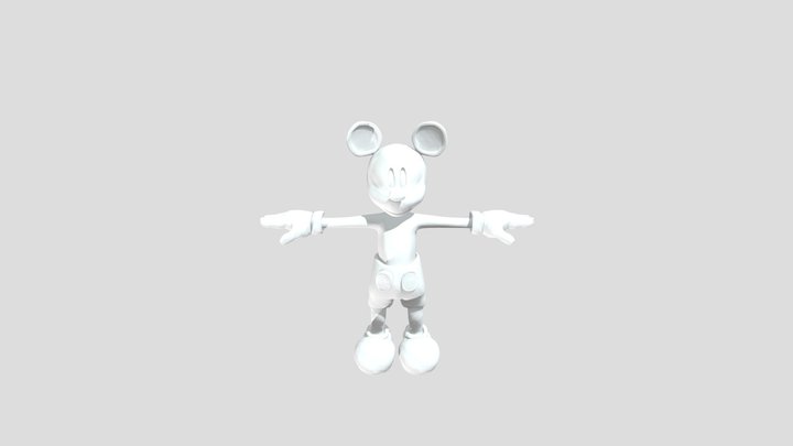 Goofy Ahh Mickey Mouse Model on CGTrader 3D Model