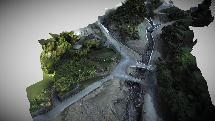 R6＿寒水川砂防渓流保全工工事（上流1工区） 3D Model