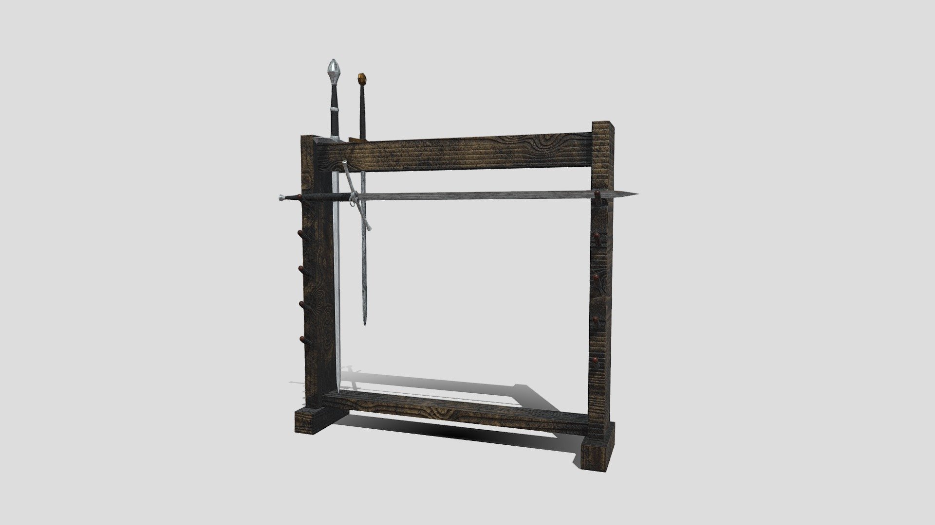 swordrack - 3D model by KonradKobus [565c5da] - Sketchfab