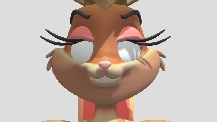 Lola Bunny V2_5 3D Model