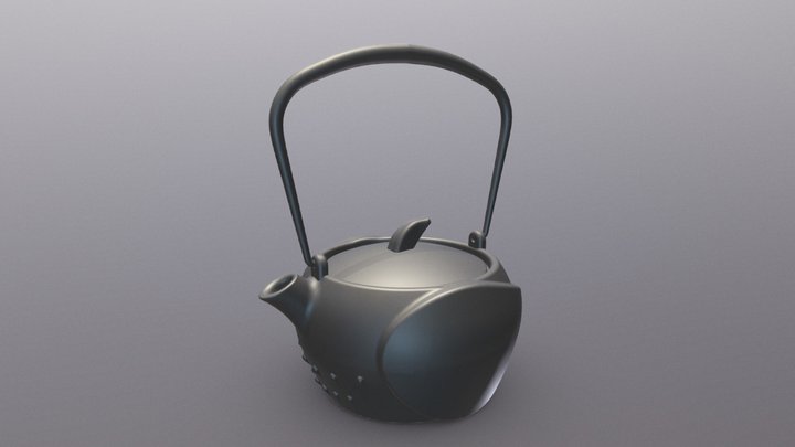 ふくら雀 3D Model