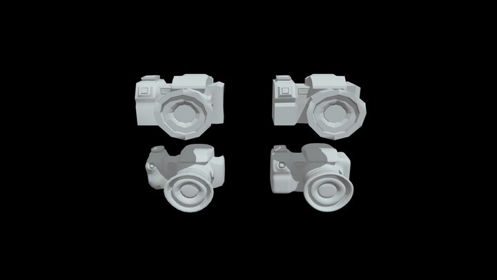 1132-3D動畫基礎-北113B-W07-多邊形整修練習作業 3D Model