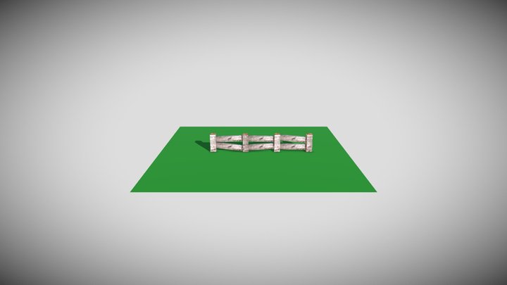 My First Fence 3D Model