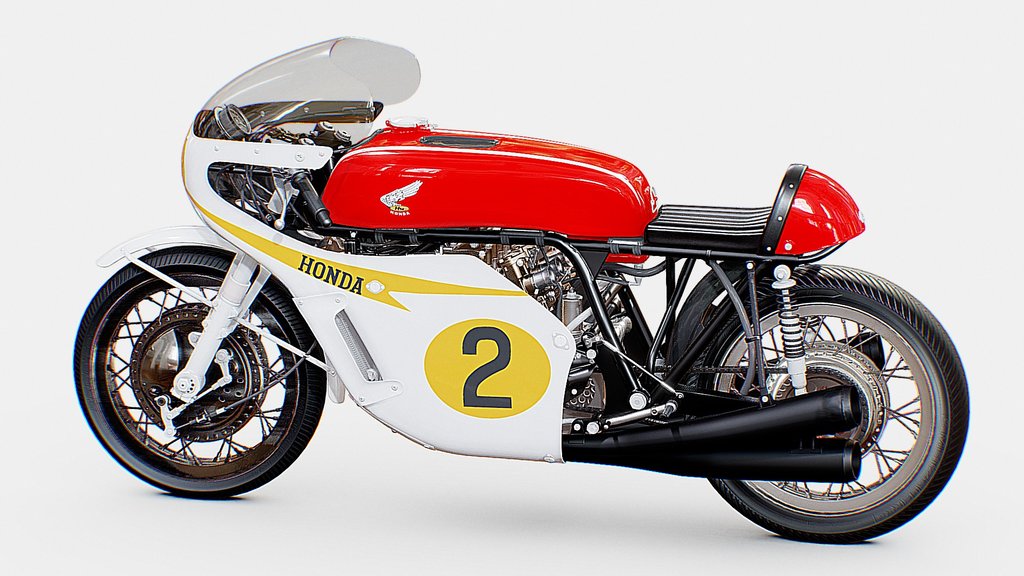 Honda RC181 Hailwood 1966 | www.vecarz.com