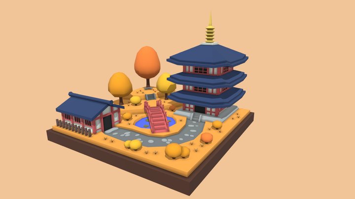 1IGP20_E_Desmet_Jasper_SimpleScene 3D Model