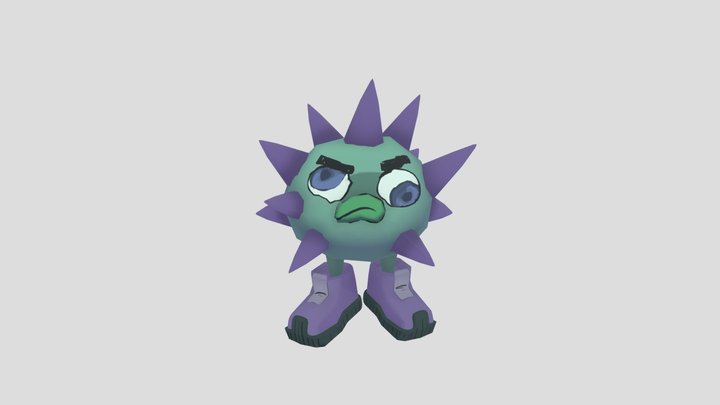 urchin model export 3D Model
