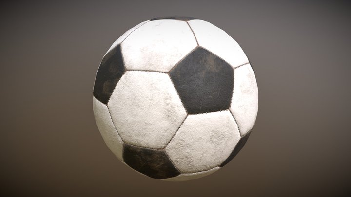 Football ball 3D Model
