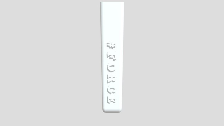 NEW Simple Whistle 3D Model