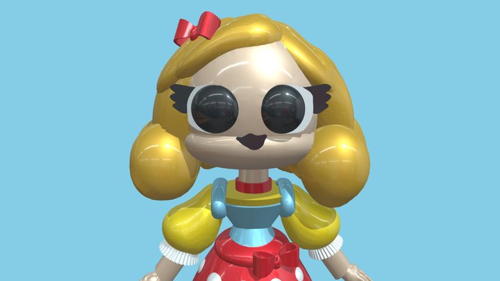 Miss Delight 3D Model