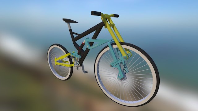 SCURRA bike design 3D Model