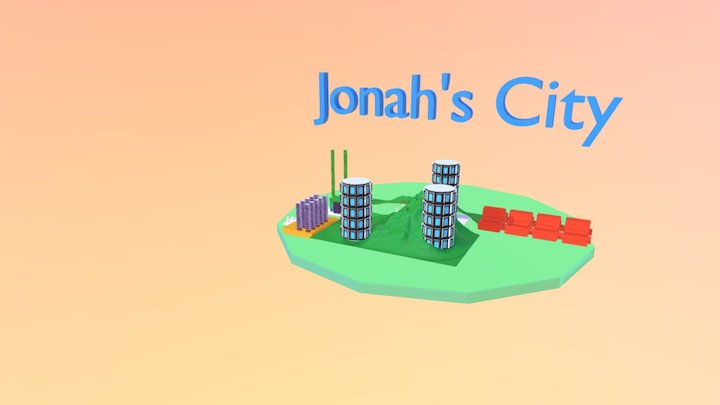 Jonahs City 3D Model
