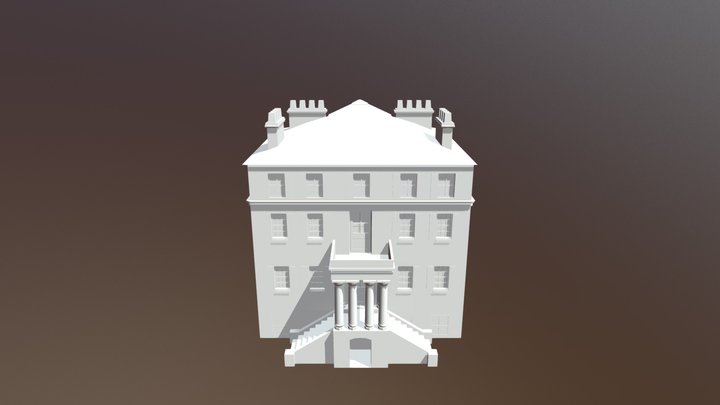 Juliette Gordon Low House 3D Model