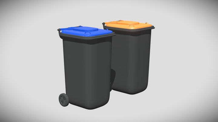 Mülleimer 3D Model