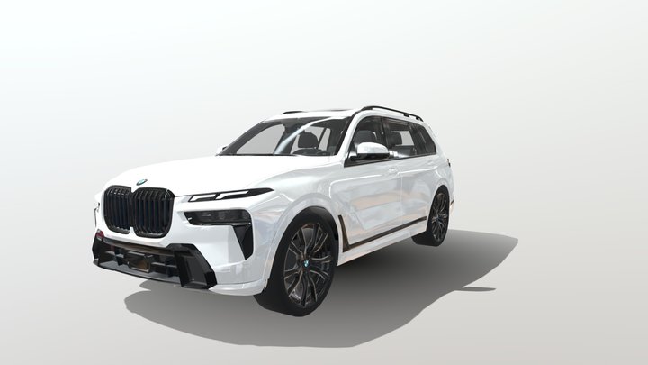 BMW X7 M60i 3D Model