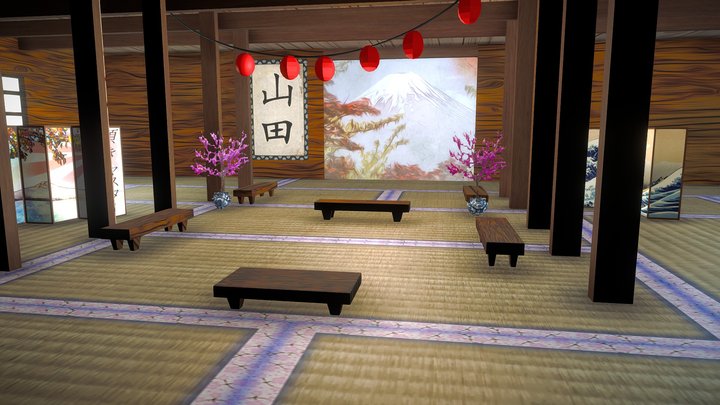 Game Environment 3D Model