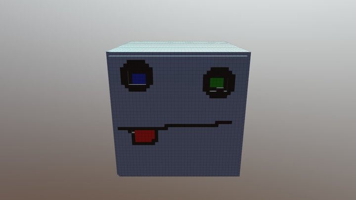 Derpy Block 3D Model