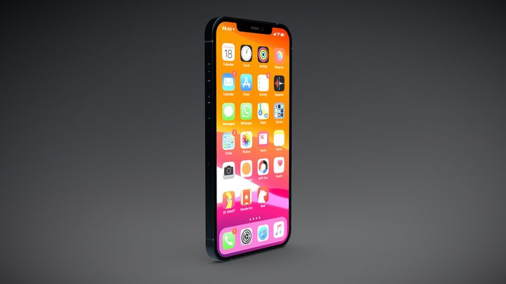 Iphone Pro Max 3D Model