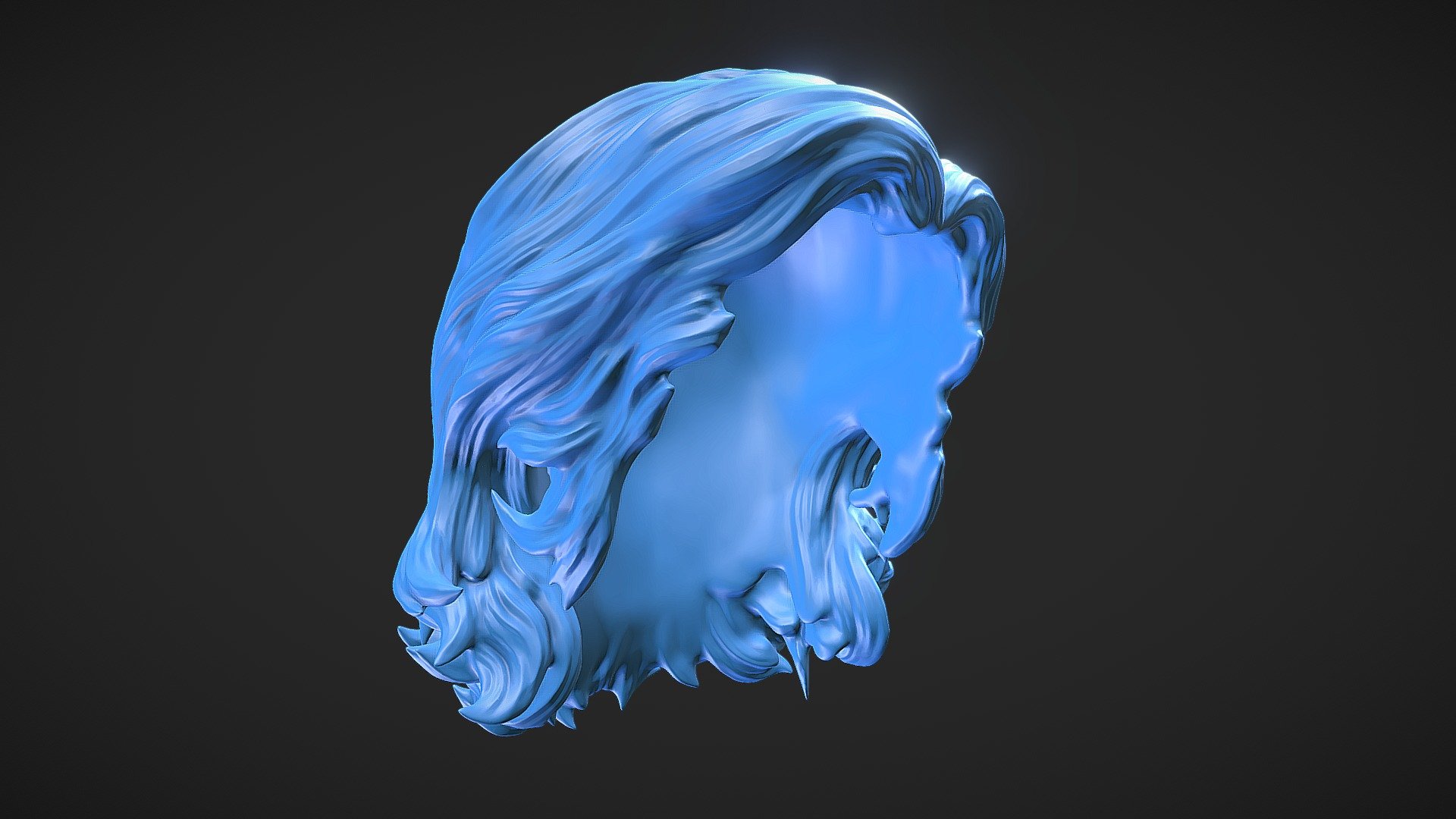 Hair 75 Buy Royalty Free 3d Model By Rumpelstiltskin Rumpelshtiltshin 566617b Sketchfab 7631