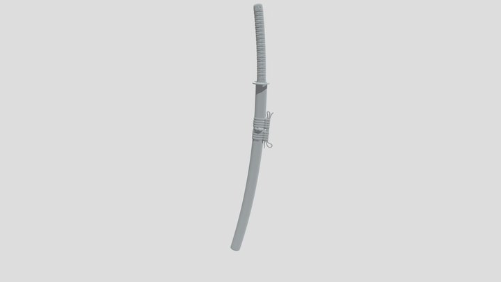 Katana Export 3D Model