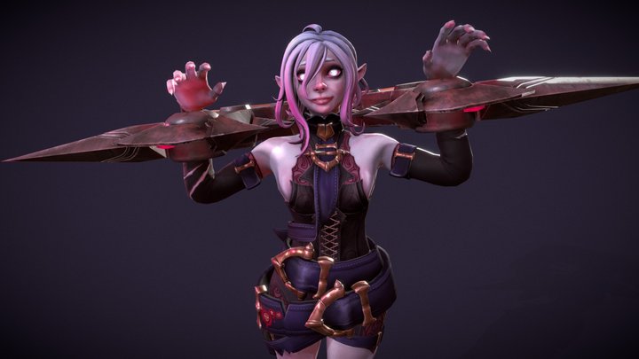 Briar Fanart (League of Legends) 3D Model
