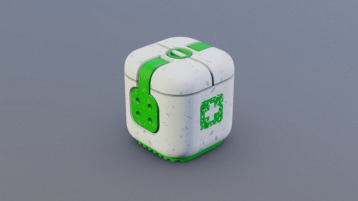 Sci Fi Medkit 3D Model