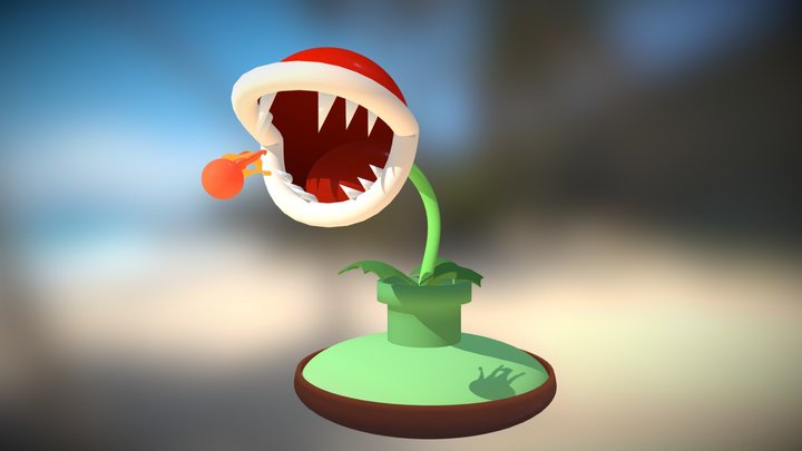 Piranha Plant 3D Model