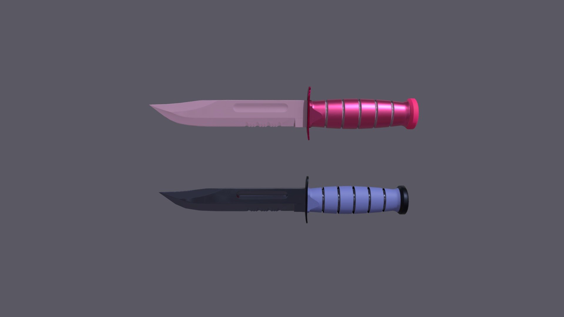 Knives - Download Free 3D model by alivi [56691ab] - Sketchfab