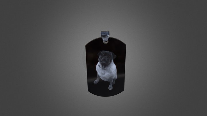 My dog tag 3D Model