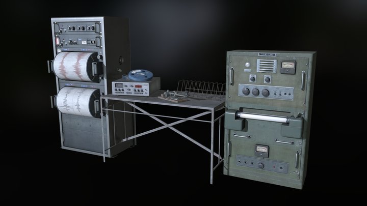 Comms Room - Assets 3D Model